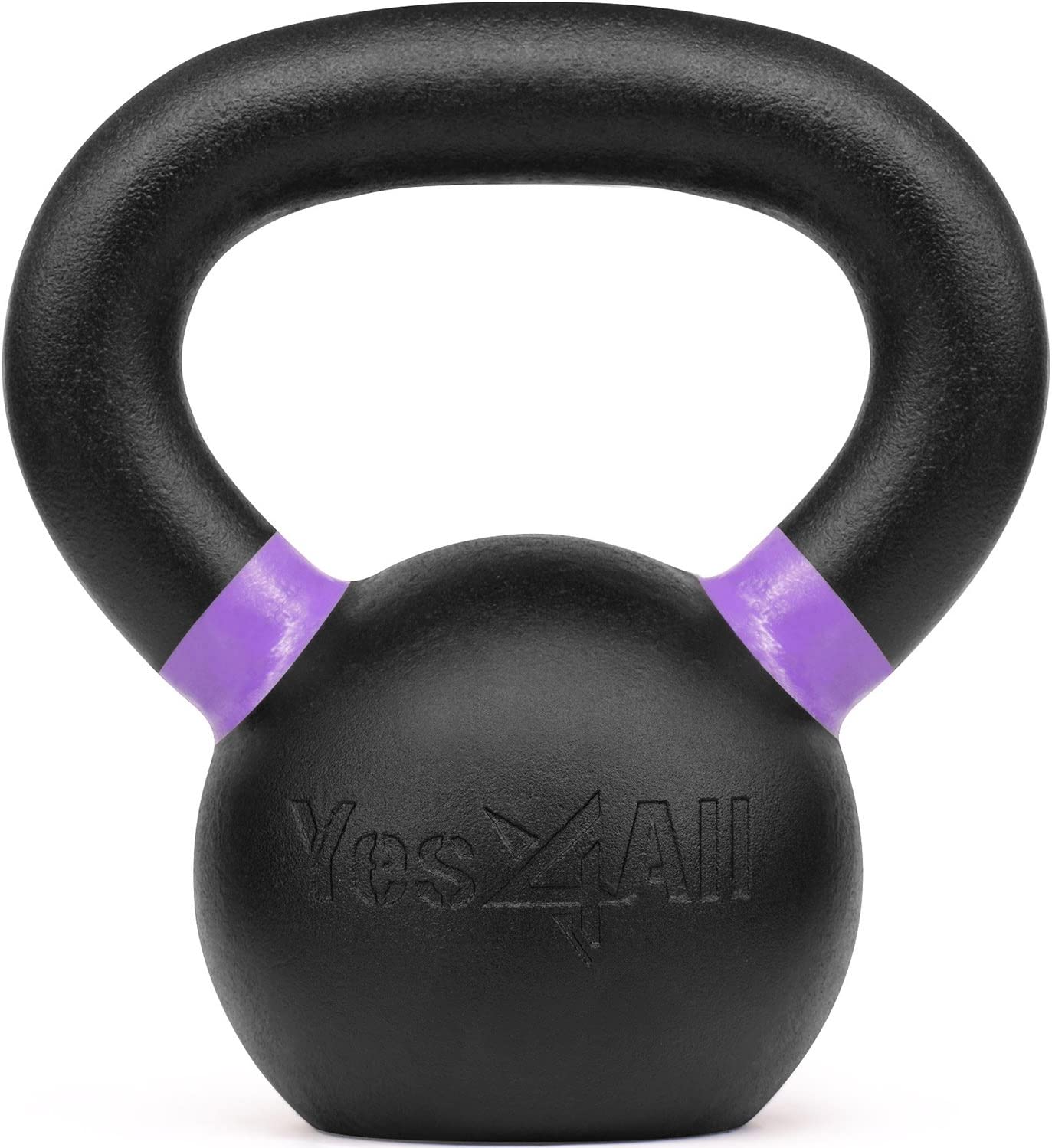 Yes4All 6kg / 13lb Powder Coated Kettlebell, Single - image 4 of 9