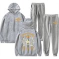 thumbnail image 4 of Josiah Queen merch The Prodigal Tour hoodies suits pocket drawstring hoodies sweatshirt Strap sports pants, 4 of 6