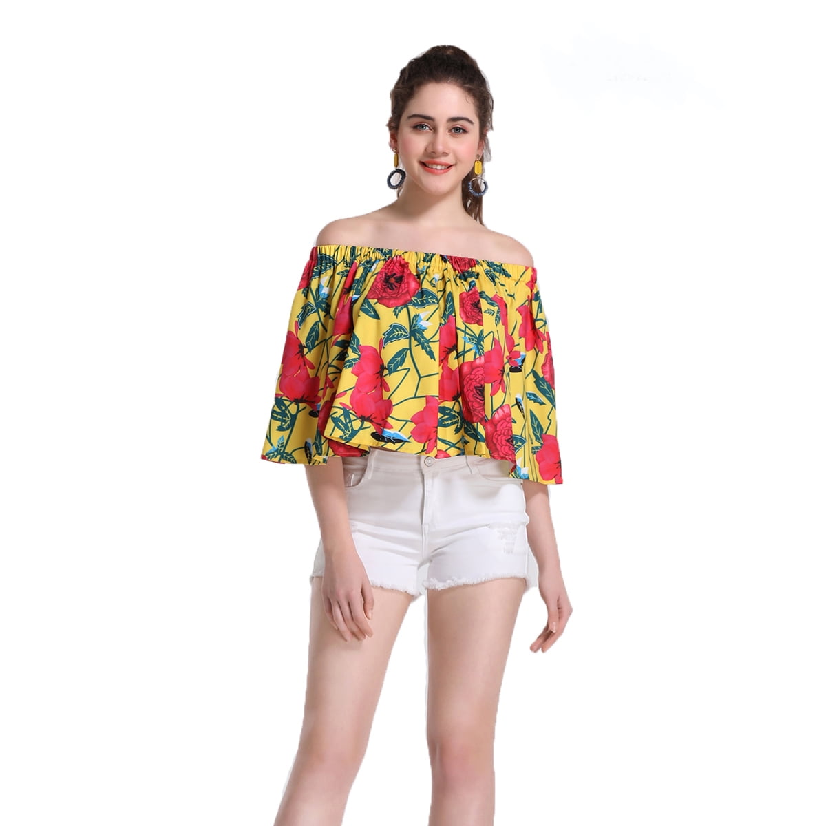 walmart women's tops and blouses