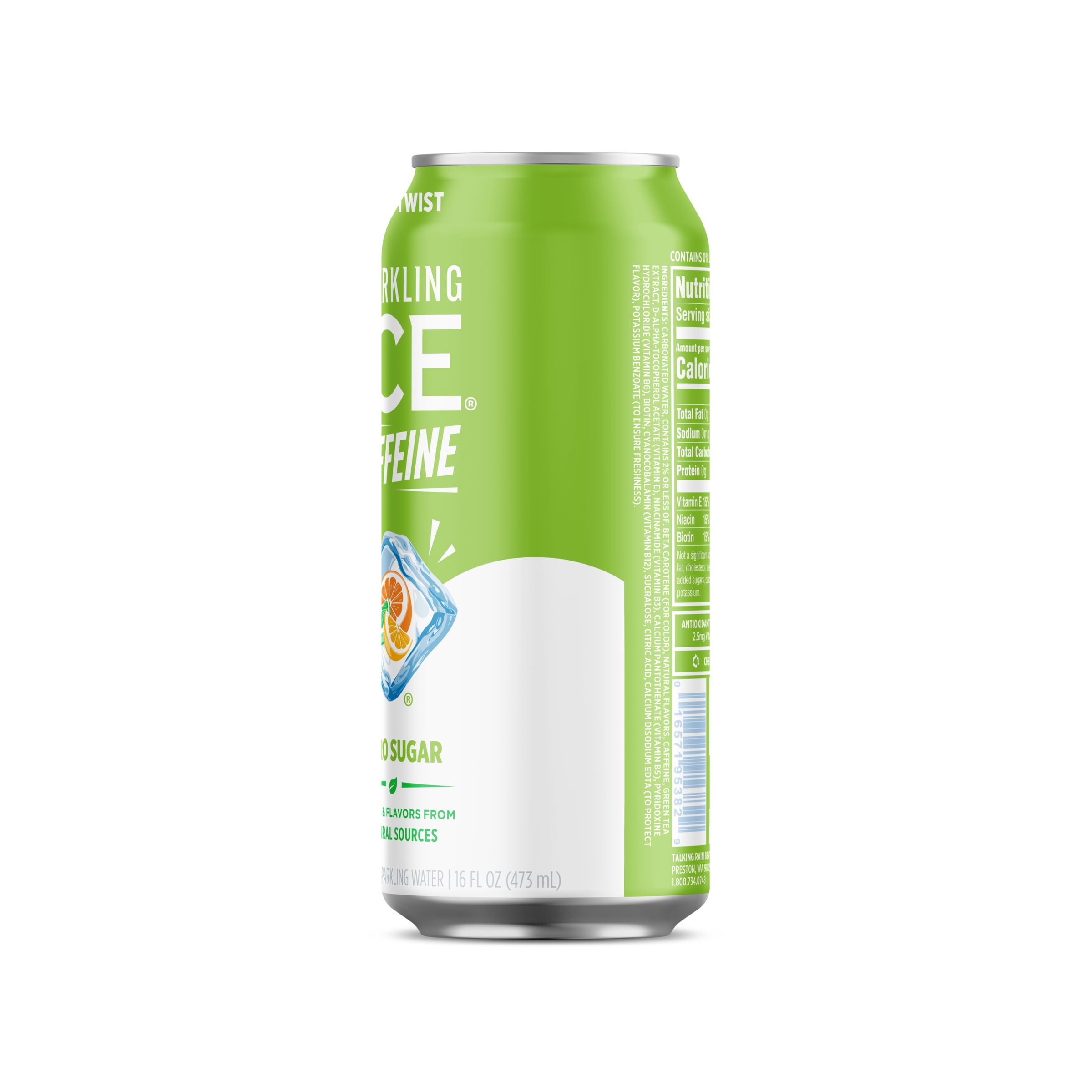 Sparkling Ice, Sparkling Water +Caffeine Citrus Twist, 16 fl oz