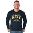 thumbnail image 5 of United States Navy Semper Fortis 1775 Long Sleeve TShirt Men Women Brisco Brands S, 5 of 6