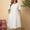 White, variant on Ayolanni Knee-Length Sun Dresses Women Cotton Linen Blue Solid Short Sleeve Dresses Dresses for Juniors and Women M
