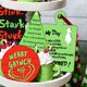 thumbnail image 5 of Bandeja de madera en capas, juego de decoración de bandejas de madera en capas navideñas de Grinch, adornos de mesa, innovación moderna, 5 of 7