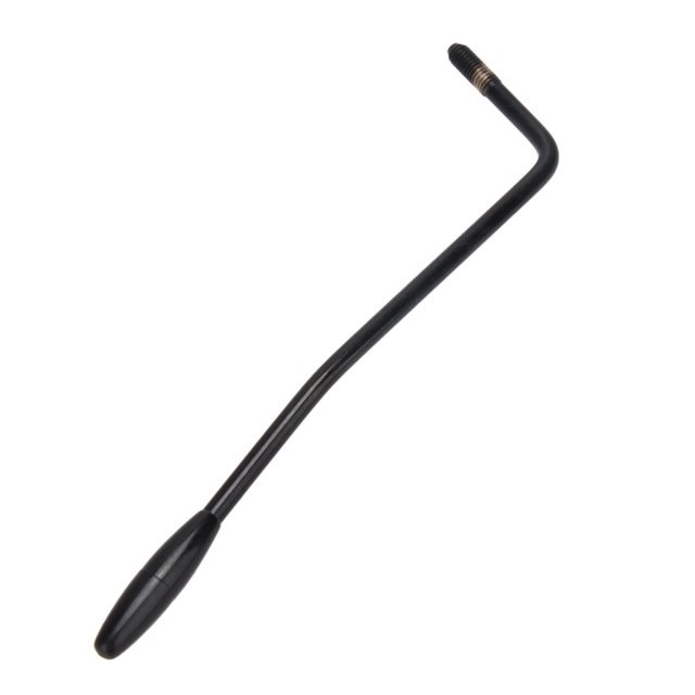 Brazo de trémolo de 6mm, brazo de barra Whammy para piezas de guitarra eléctrica (negro)