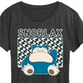 thumbnail image 3 of Pokémon - Snorlax - Women's Short Sleeve Graphic T-Shirt, 3 of 5