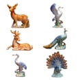 thumbnail image 6 of KYAIGUO Animal Ornaments High Temperature Resistance, No Deformation Ceramic Crafts 2.5X1.8X4.3inch, 6 of 6