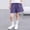 Purple, variant on OGLCCG Girls Athletic Shorts with Pockets Quick Dry Workout Running Volleyball Soccer Shorts Summer Wide Leg Gym Shorts 3-13 Years