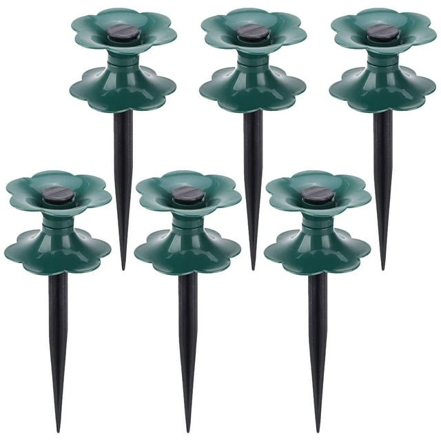 6pcs Hose Guide Spikes Lawn Hose Supports Lawn Pipe Support Spikes Garden Supply