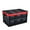 Black, variant on Guyelim Plastic Storage Box Car Trunk Foldable Organizer 30L Car Trunk Storage Box Car Storage Box Plastic Multifunctional SUV Storage Box (Black)
