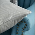 thumbnail image 2 of Home Soft Things Pleated Velvet 2 Piece Throw Pillow Cover Set - Silver - 14" x 26", 2 of 3