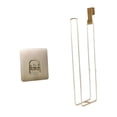 thumbnail image 3 of WeiLaiKeQi Toilet Paper Holder Convenient over The Tank for Bathroom Office Living Room Golden, 3 of 9