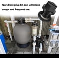 thumbnail image 3 of Pack Pool Drain Plugs, Pool Pump Parts, Drain Plugs with Gaskets, 3 of 5