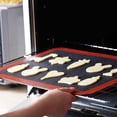thumbnail image 2 of Injueey Alfombrilla antiadherente para hornear -40 a 230 ℃ Hoja de horno de silicona resistente a altas temperaturas Utensilios para hornear Type2 NO2, 2 of 6