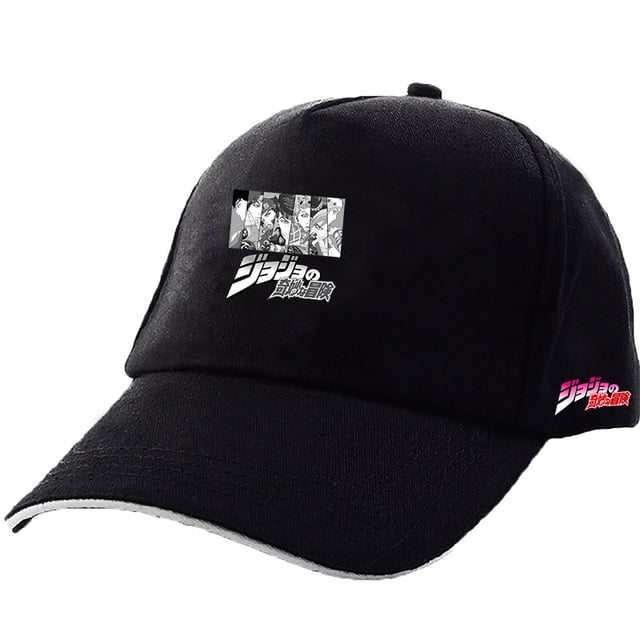 Gorra de béisbol Jojos Bizarres Adventures Anime para niños de 56 a 58 cm