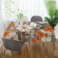 thumbnail image 3 of Yayeee Tablecloths 60" x 60" Rectangle Wrinkle Resistant Party Table Cover, Rustic Floral, 3 of 8