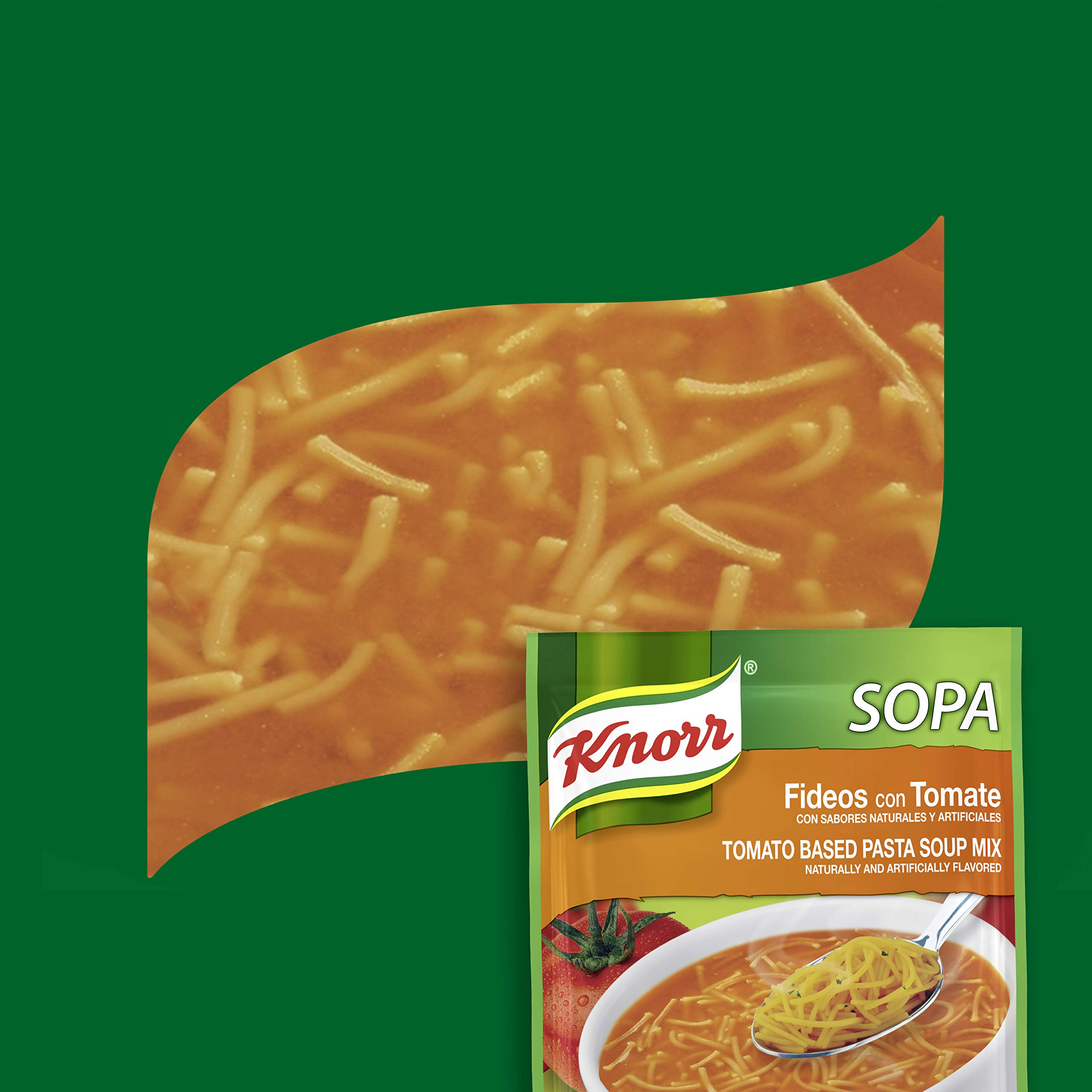 Knorr Sopa/Pasta Soup Mix Tomato Based Noodle Soup 3.5 Oz (Pack of 2