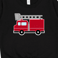 thumbnail image 3 of Inktastic Red Firefighter Fire Truck Toddler Sweatshirt, 3 of 4