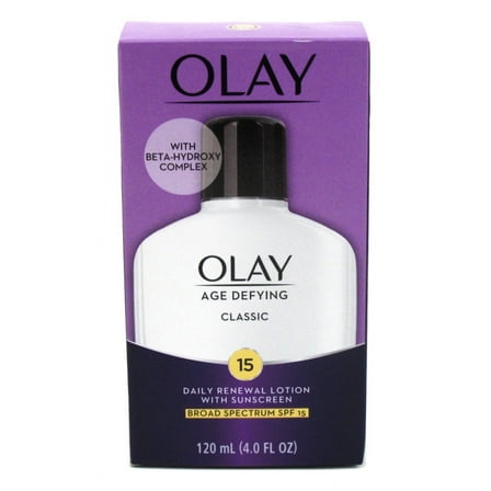 Olay Age Defying Classic Lotion Spf#15 4oz With Beta Hydration (Pack of 2)