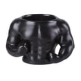 thumbnail image 1 of Taza de cerámica de 300 ml, taza de café decorativa, taza de café de porcelana, almacenamiento de escritorio Negro, 1 of 9