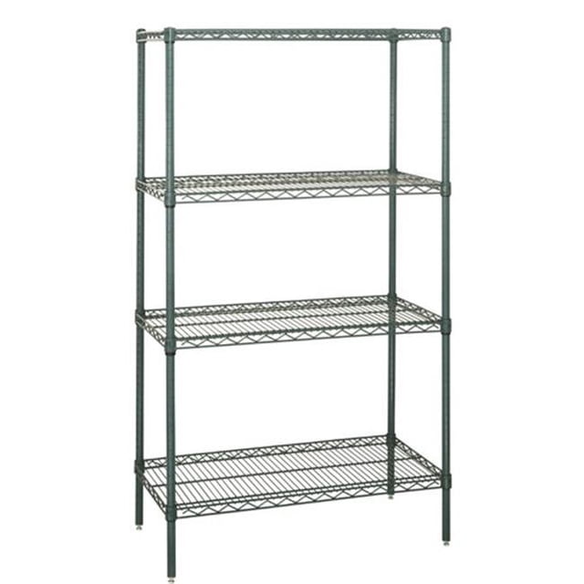 Quantum Storage WR54-1448P Unité de Rayonnage en Fil Métallique Proform à 4 Étagères, 14 x 48 x 54 Po.