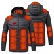 thumbnail image 2 of Ceisia Men's Intelligent Heated Hooded Jacket 3 Gear Temperature Adjustable Windproof Casual Gift Thermal Top, 2 of 9