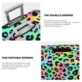 thumbnail image 4 of Trendy rainbow Leopard cool Luggage Cover Anti Scratch, Elastic Suitcase Protector Suitcase Covers for Luggage Fits 18-32 Inch Luggage, 4 of 5