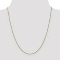 thumbnail image 2 of 14K Yellow Gold 1mm Solid Diamond Cut Spiga Chain 30 Inch, 2 of 6