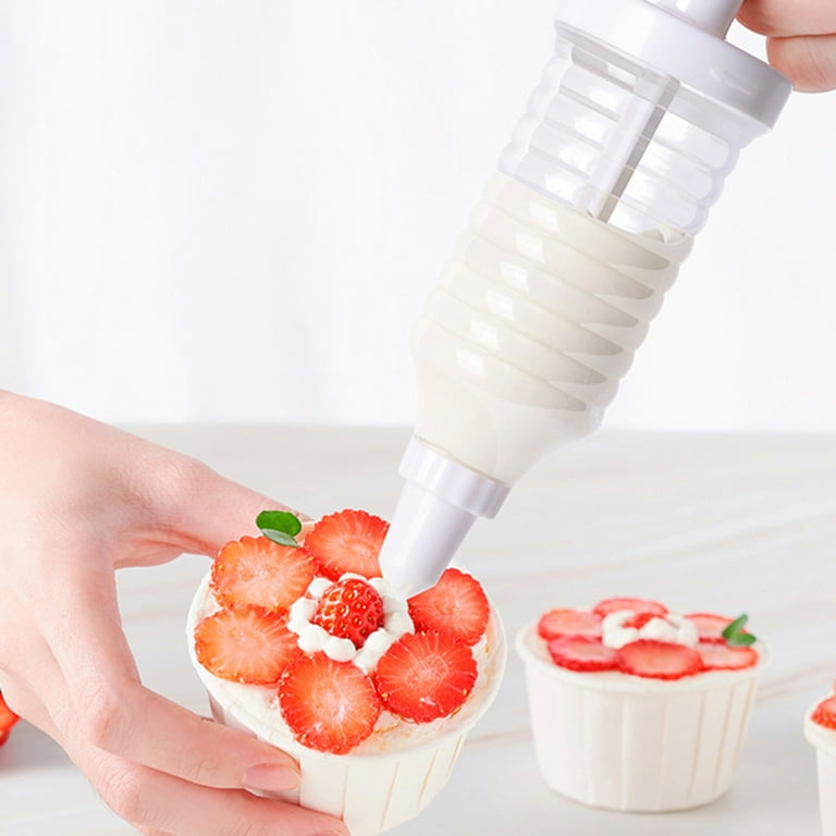 Set Dessert Decorating Injector with Piping Tips,Cupcake