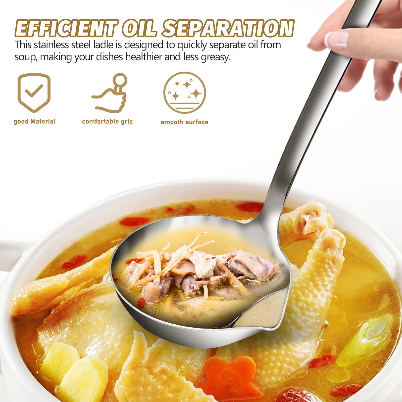 Worgeous Set of 2 Spoons Grease Spoon Baby 34.00X9.20X8.00CM