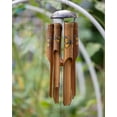 thumbnail image 3 of Campana de Viento Cohasset Mariposa Monarca Bambú Mediana 97 cm, 3 of 4