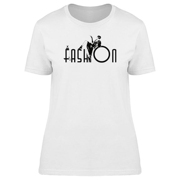 Nice Fashion Girl T-Shirt Women -Image by Shutterstock, Female Small
