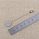 thumbnail image 1 of Accesorios de joyería de bricolaje, broche largo de una palabra, soporte de alfiler de perla, lazo, ramillete, ropa, bufanda de seda, hebilla, 1 of 4
