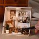 thumbnail image 5 of Juguete de casas de madera de jardín de Villa con decoración de muebles de Piano regalo para niños y adultos Ndcxsfigh  libre de BPA, 5 of 9