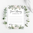 thumbnail image 2 of Koyal Wholesale Share a Memory Cards, Greenery with White Florals Cards for Wedding, 4" x 6", 52-Pk, 2 of 5