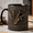 Black, variant on Saxophone Player Coffee Mug, Jazz Lover Black Mug Gift for Musician Dad or Band Fan