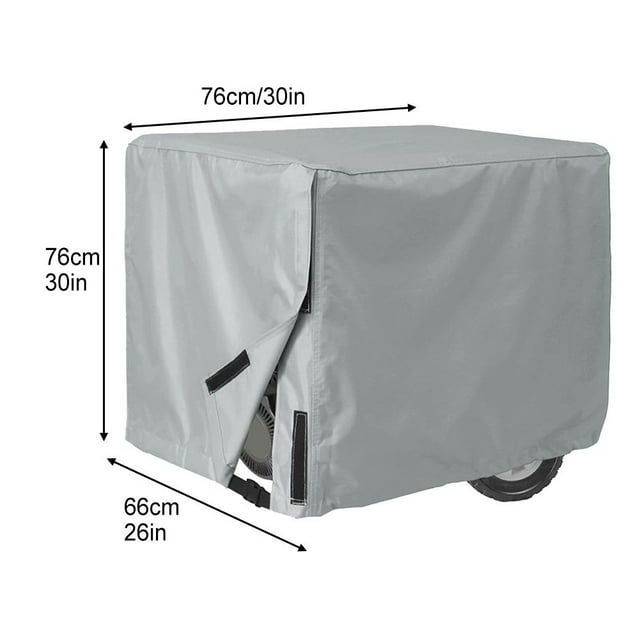 Waterproof Generator Cover,Fits Most Generators 5500-15000 Watt Grey