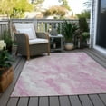 thumbnail image 6 of Addison Rugs Chantille Indoor/Outdoor Transitional Abstract Pink Washable Rectangle Rug, 8' x 10', 6 of 6
