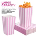 thumbnail image 3 of KAKOWELY Popcorn Containers Aesthetic Design Rectangular Paper 11.8X3.3X3.3In 40Pcs, 3 of 8