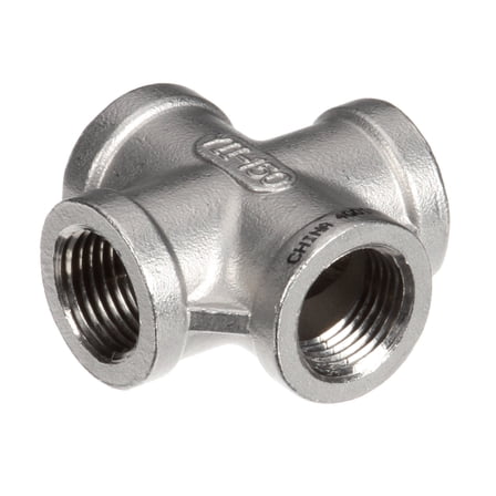 Blodgett 55108 Cross Pip, 1/2" Npt, Stainless Steel