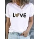 thumbnail image 4 of Camiseta estampada para mujer, ropa de manga corta, estilo de dibujos animados de animales, ropa bonita, Camiseta básica de moda, 4 of 5