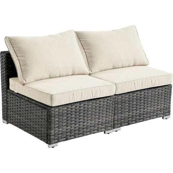 Mix Patio Furniture Set (Beige)