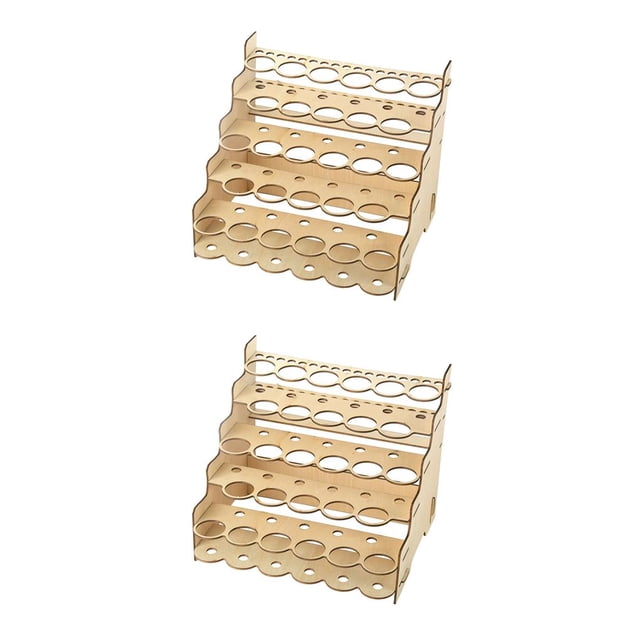 Bewildely Organizador de pintura modelo, contenedor de pinturas exquisitas multicapa, soportes de accesorios, estante de pigmentos DIY para almacenamiento, Type1 NO1 Bewildely CBP204843