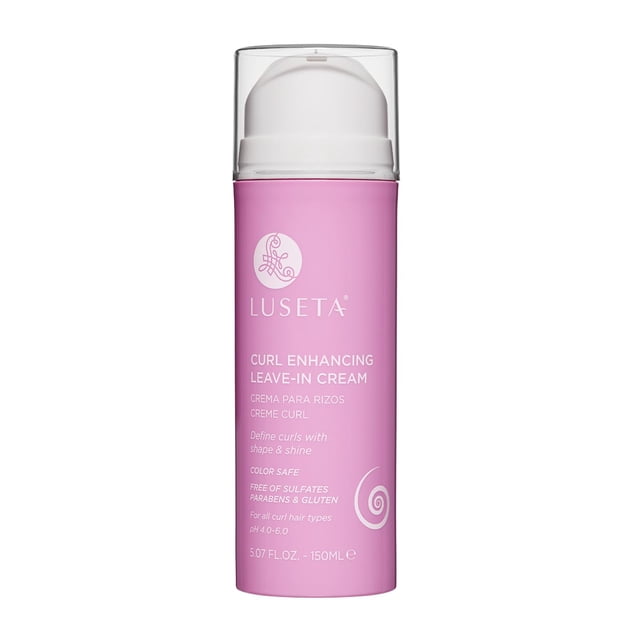 Luseta Crema definidora de rizos mejora las ondas y los rizos Crema hidratante e hidratante para el control del encrespamiento del cabello rizado Añade brillo sin sulfato 5.07 oz