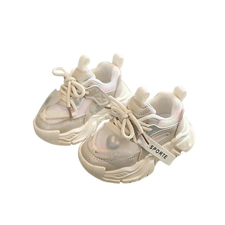 

Holiday Savings Bovxnpu Toddler Baby Shoes Boys and Girls New Sports Leisure Mesh Comfortable Soft Sole Non-slip Fabric Breathable Running Shoes Baby Slip-on Shoes