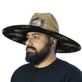 thumbnail image 4 of Fishing Life Snook Hat Straw Lifeguard Hat - Adult Unisex, 4 of 5