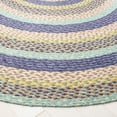 thumbnail image 3 of SAFAVIEH Cape Cod Robynne Geometric Area Rug, Blue/Green, 3' x 3' Round, 3 of 7