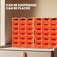 thumbnail image 4 of 18-Drawer Storage Organizer - AIRJA Plastic Drawers for Organization - Desktop Or Wall-Mounted Container for Hardware, Tools, And Beads, 4 of 7