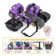 thumbnail image 6 of Foldable 4-Wheel Mobility Scooter for Seniors,Portable Electric Wheelchair with USB Port,Easy Travel & Daily Use(Lucky Purple), 6 of 17
