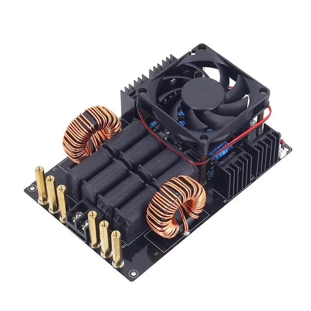 Chauffage à Induction Haute Fréquence 1000W Module de Chauffage par Induction avec Ventilateur 1000W Machine de Chauffage par Induction Stable, Chauffage Rapide en 30s
