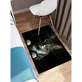 thumbnail image 5 of Decorative Rugs, Green Eyed Cat Rug, Animal Rugs, Personalized Rug, Farmhouse Rug, Cat Rug, Thick Rug, Bath Rug, Black Rug, Home Decor, 2.3'x3.3' - 70x110 cm, 5 of 8